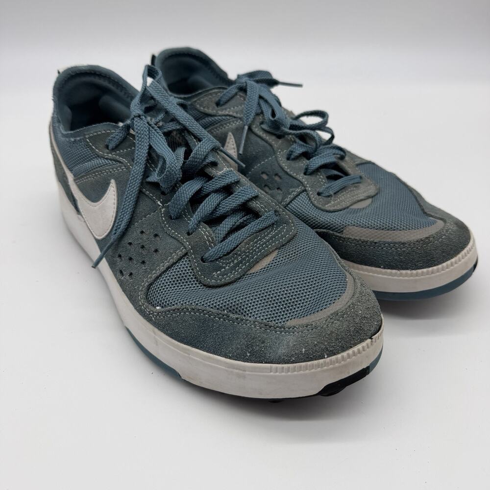 Nike C1TY Fountain Men’s 9.5 Smokey Blue Black White Sneakers FZ3863-014